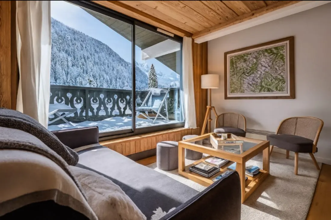 Bel Appt Mont Blanc View at Pied des Pistes