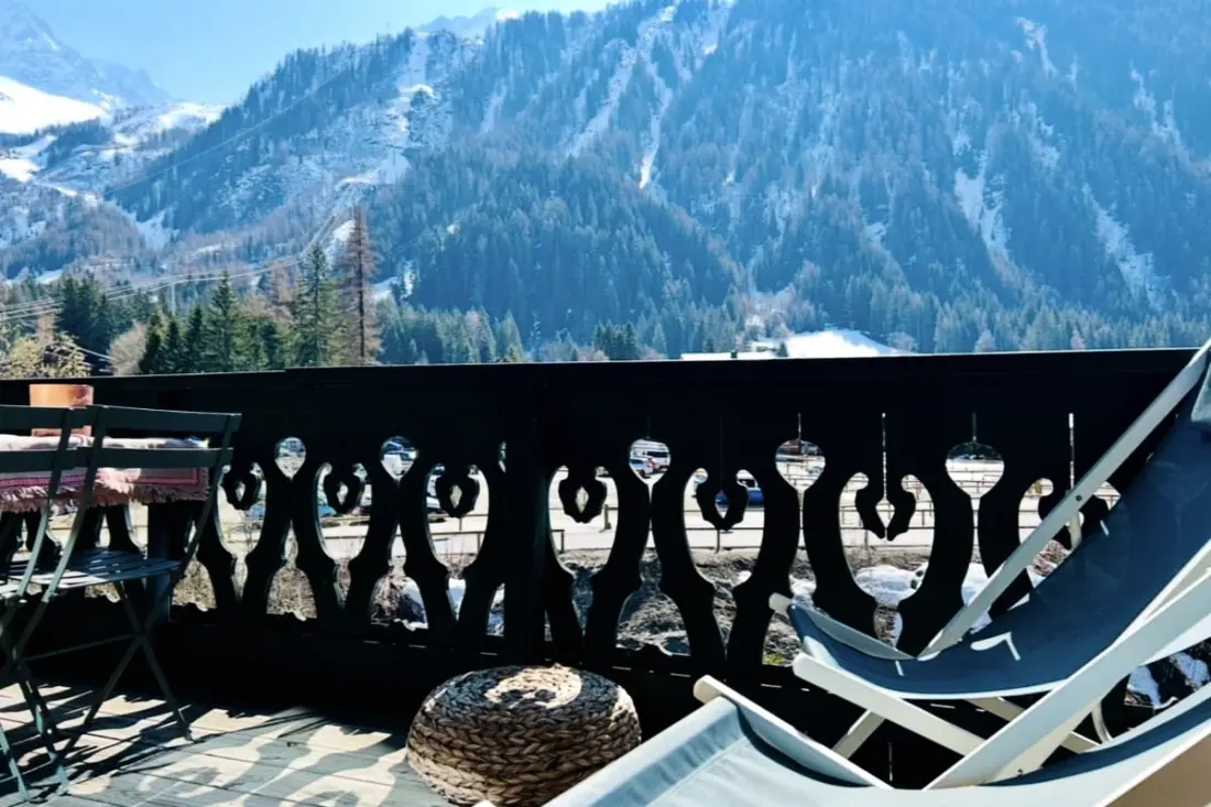 Bel Appt Mont Blanc View at Pied des Pistes