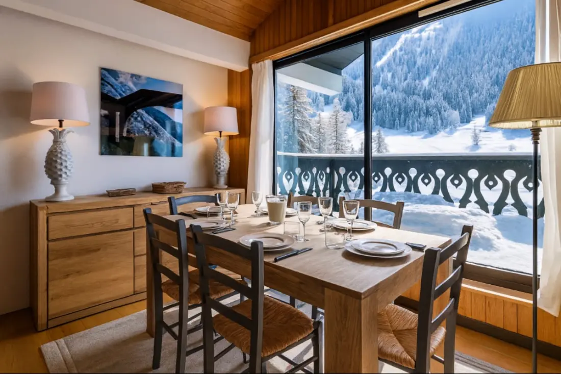 Bel Appt Mont Blanc View at Pied des Pistes