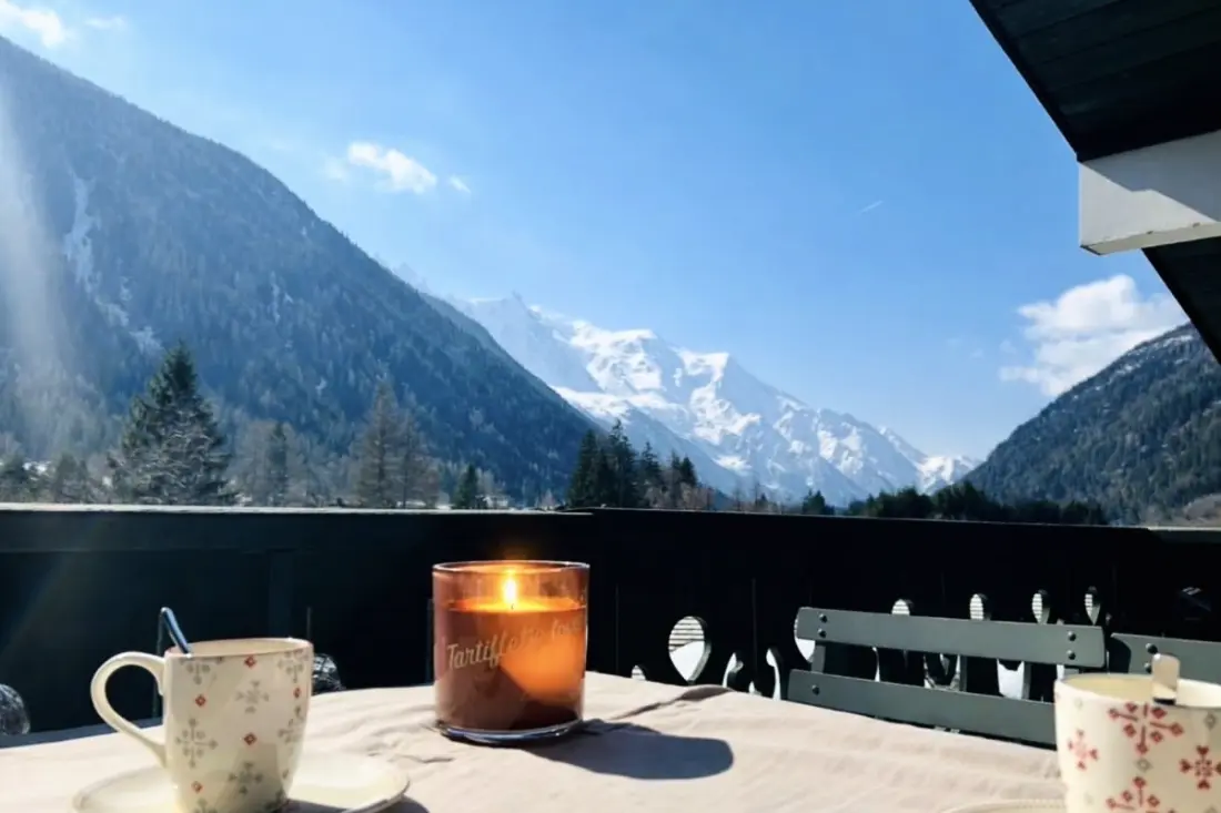 Bel Appt Mont Blanc View at Pied des Pistes