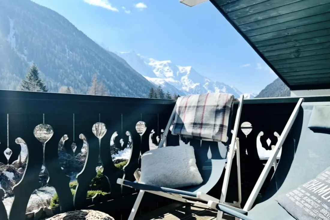 Bel Appt Mont Blanc View at Pied des Pistes