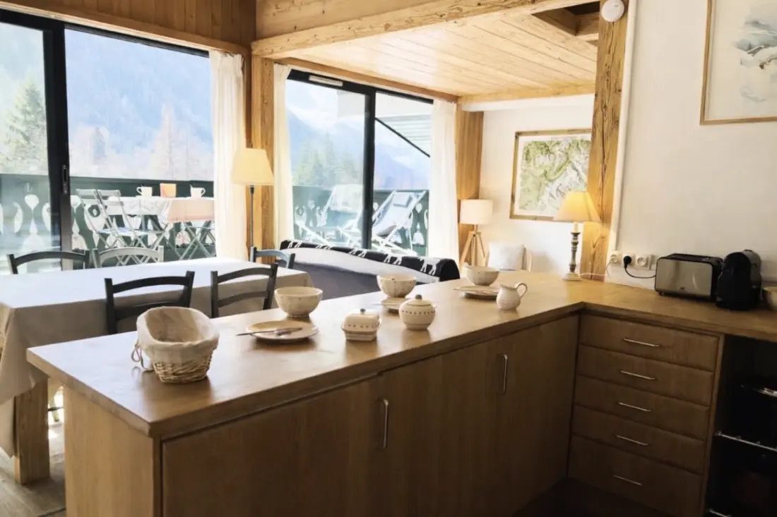 Bel Appt Mont Blanc View at Pied des Pistes