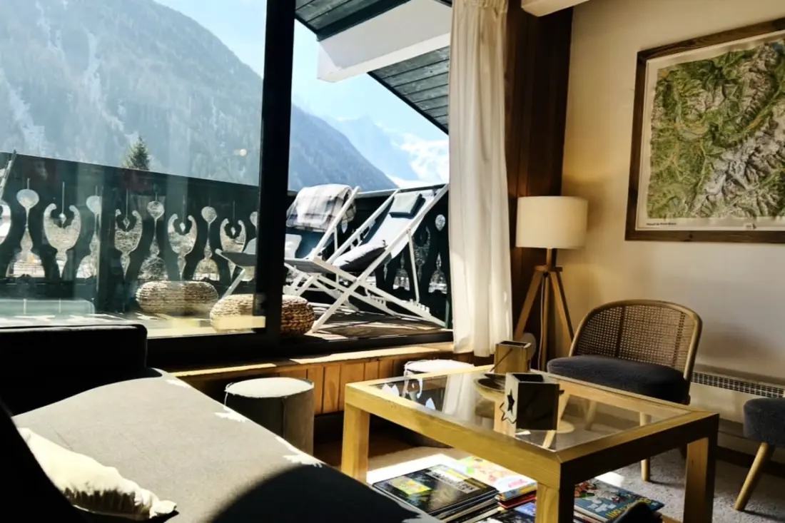 Bel Appt Mont Blanc View at Pied des Pistes