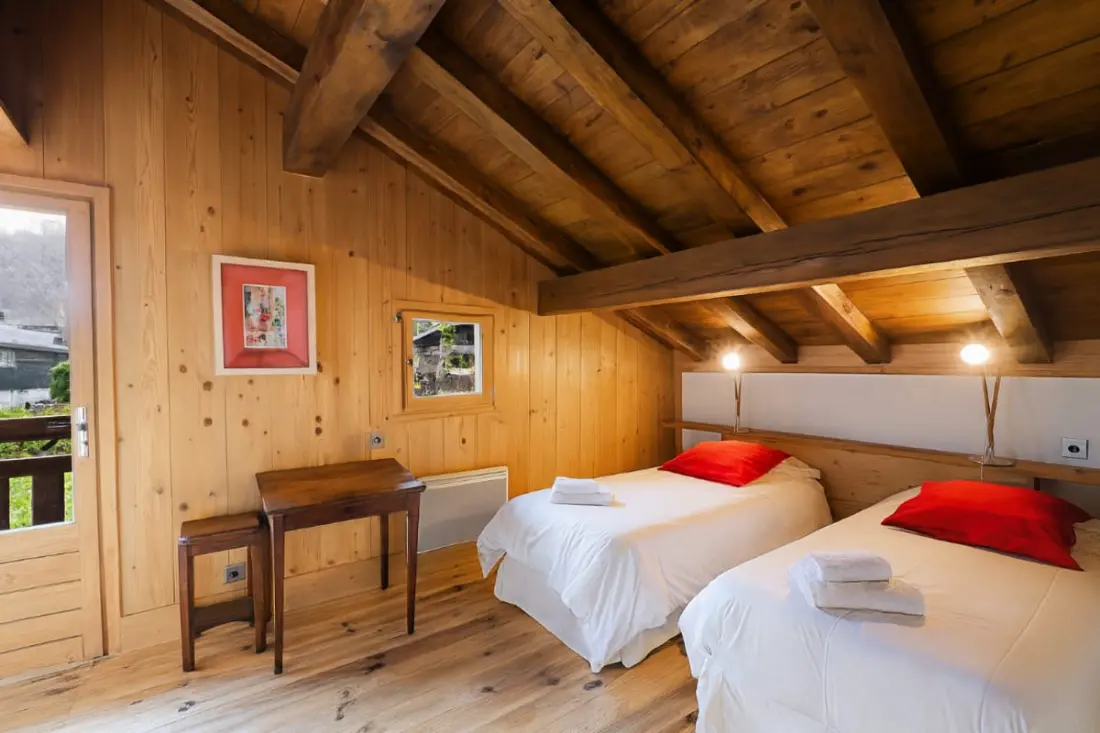 Családi Chalet terasz és kert Chamonixben