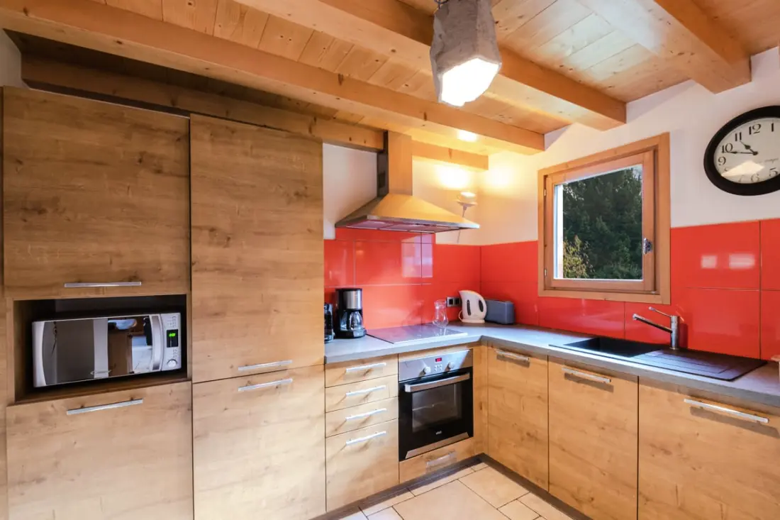 Családi Chalet terasz és kert Chamonixben