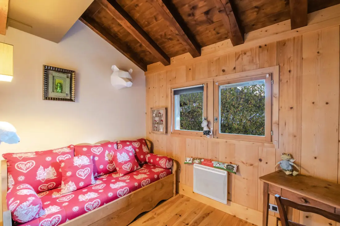 Családi Chalet terasz és kert Chamonixben