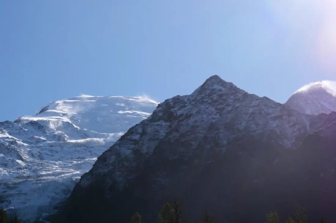 Modern faház Chamonix kerttel