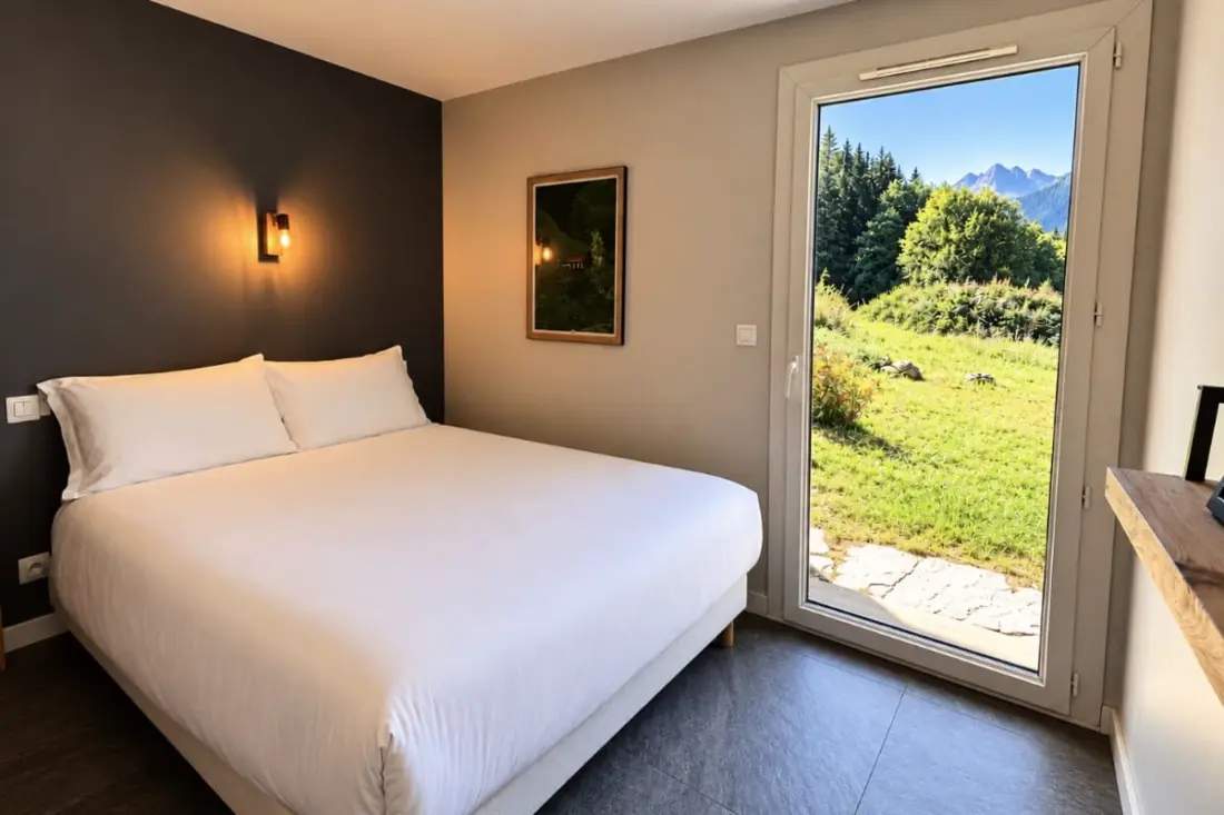 Modern faház Chamonix kerttel