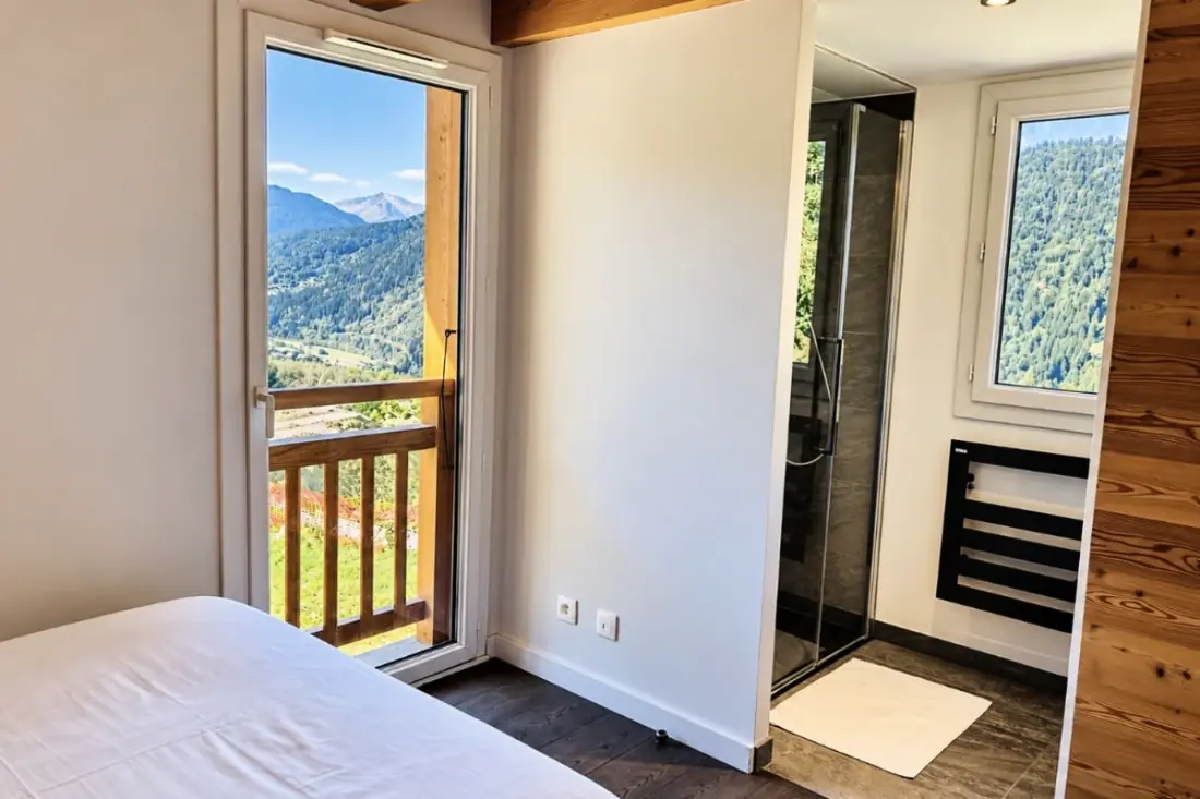 Modern faház Chamonix kerttel