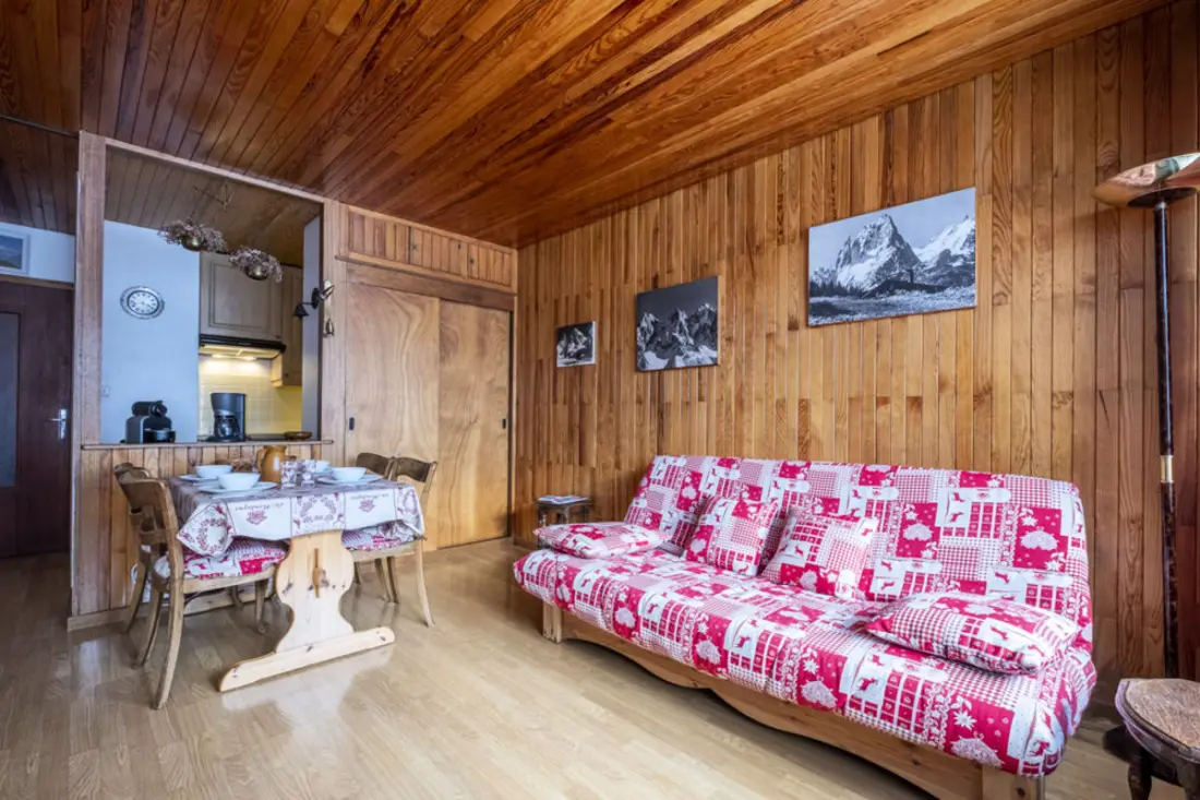 Meleg apartman Grands Montets közelében