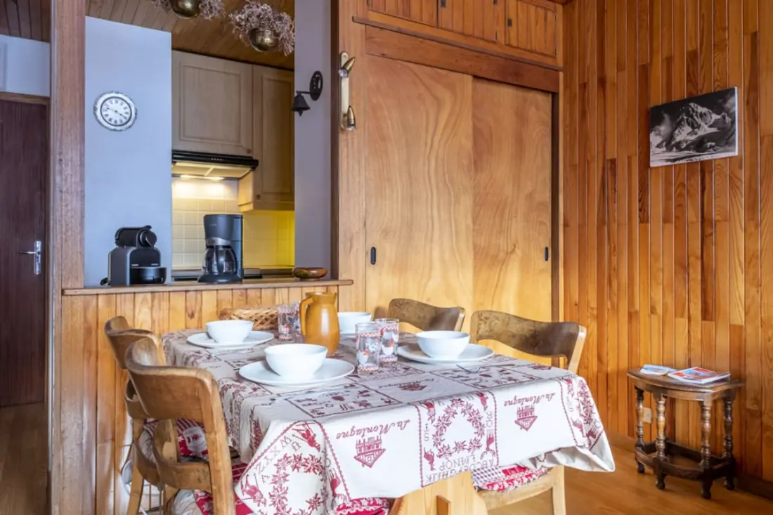 Meleg apartman Grands Montets közelében