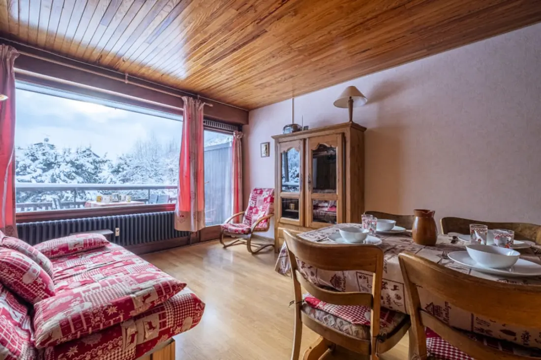 Meleg apartman Grands Montets közelében