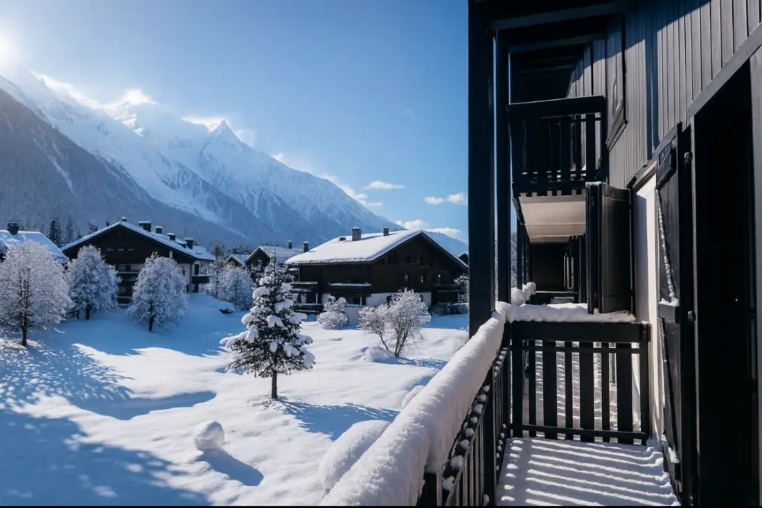 Bájos apartman Praz De Chamonix-ban
