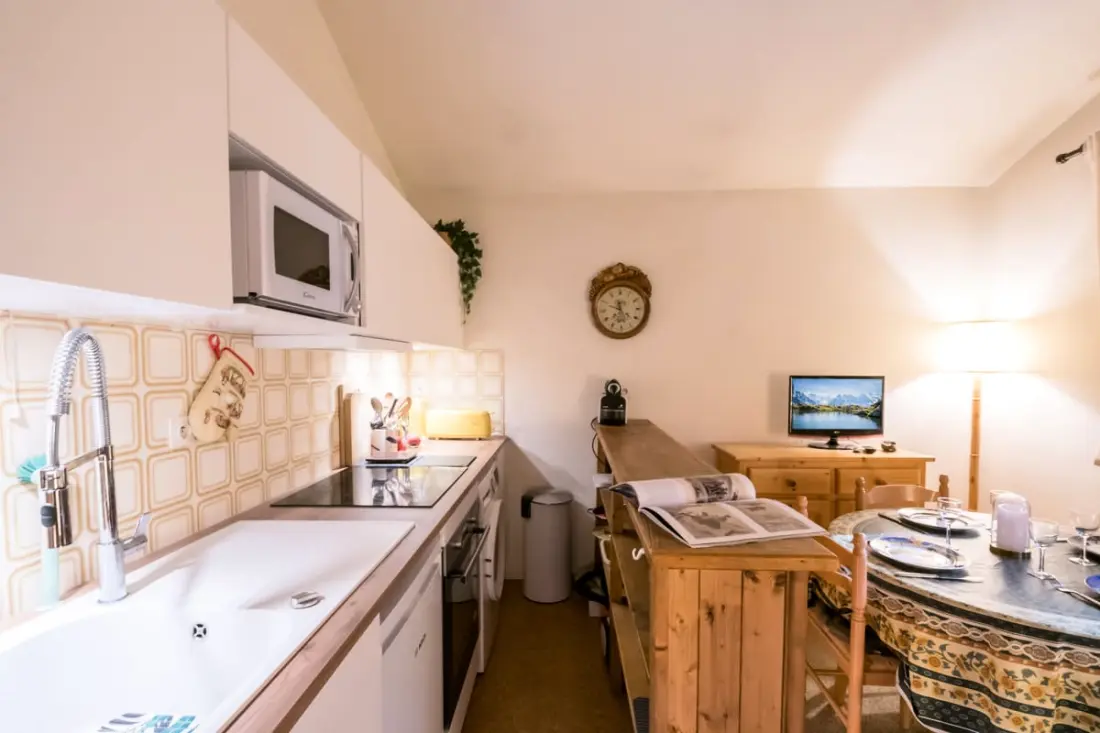 Bájos apartman Praz De Chamonix-ban