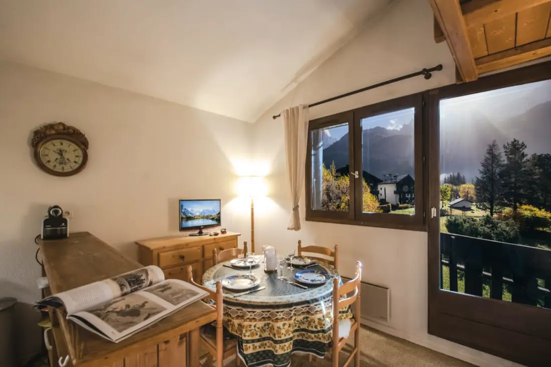 Bájos apartman Praz De Chamonix-ban