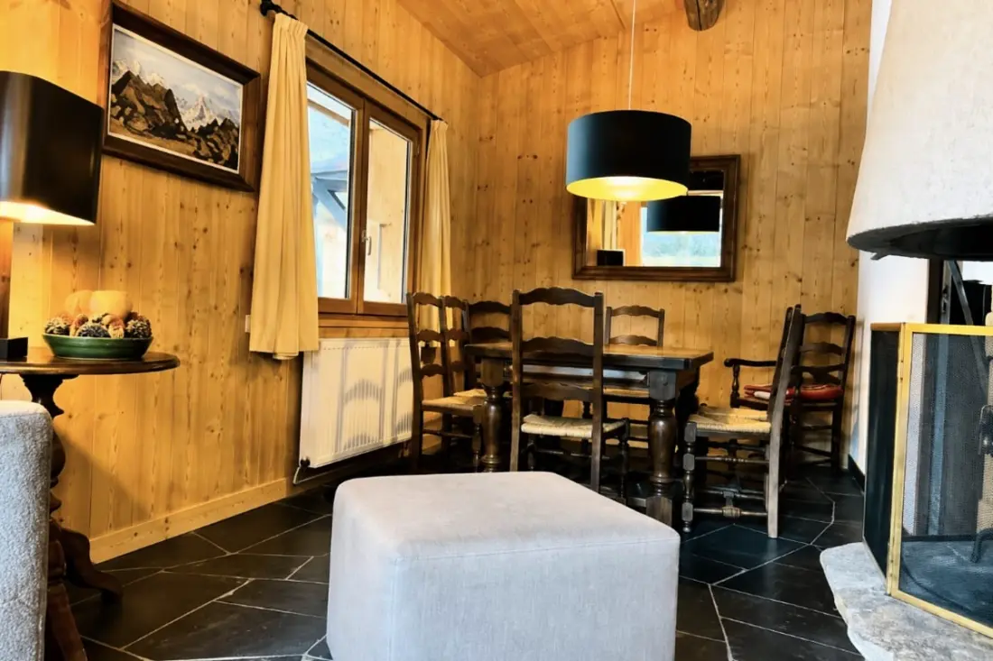 Leef de Mont Blanc familie in het Chalet