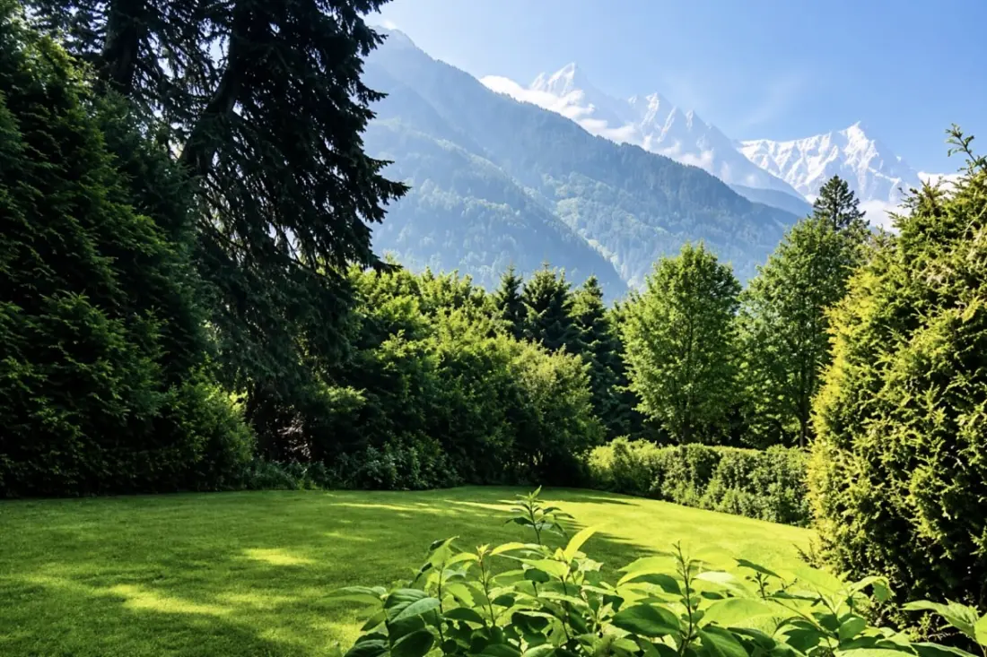 Leef de Mont Blanc familie in het Chalet