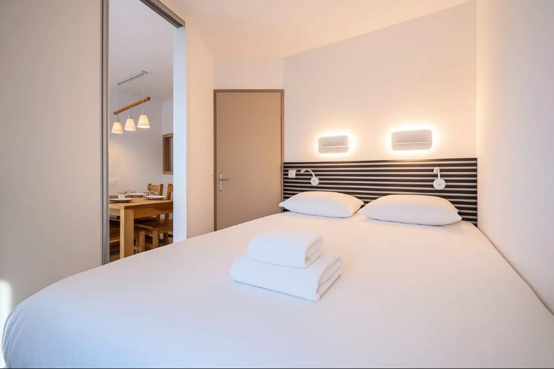 Szép apt parkolóval és Mont Blanc megtekintésével