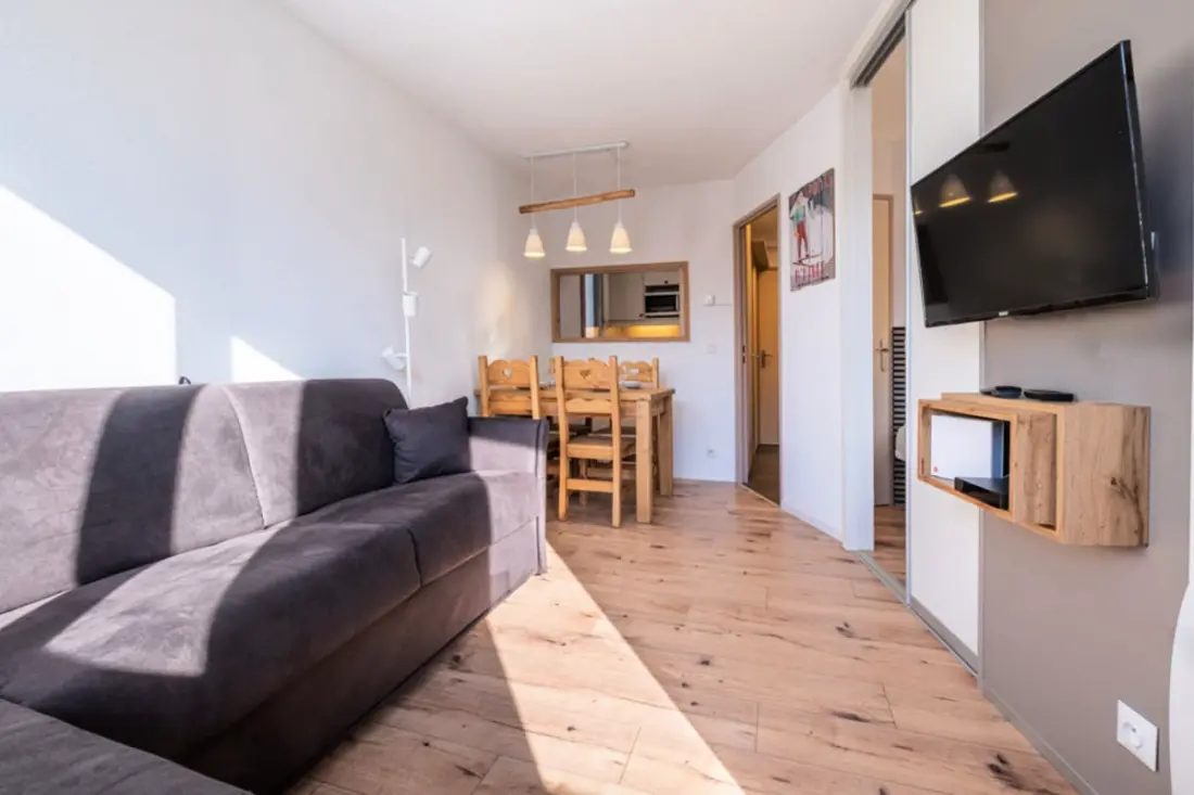 Szép apt parkolóval és Mont Blanc megtekintésével