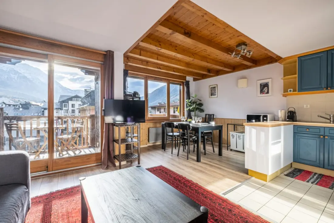 Nice Duplex 55 M2 Balcony és Mont Blanc View