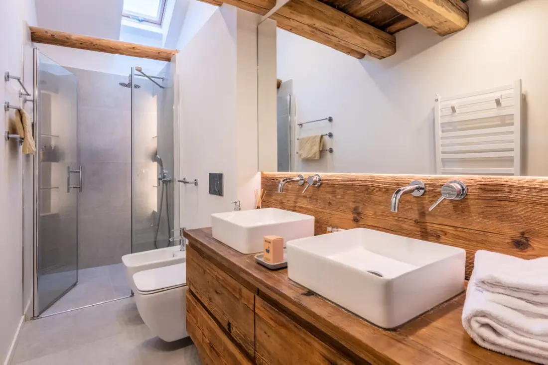 Loft kilátással a Mont Blanc-ra és a Bossons-gleccserre