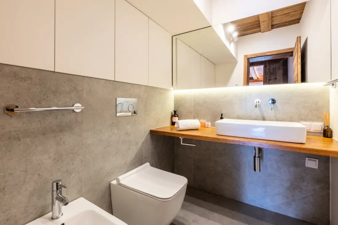 Loft kilátással a Mont Blanc-ra és a Bossons-gleccserre