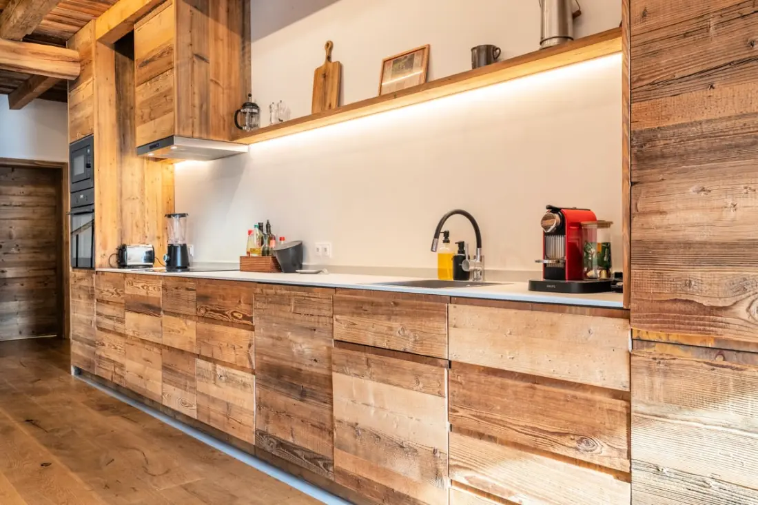 Loft kilátással a Mont Blanc-ra és a Bossons-gleccserre