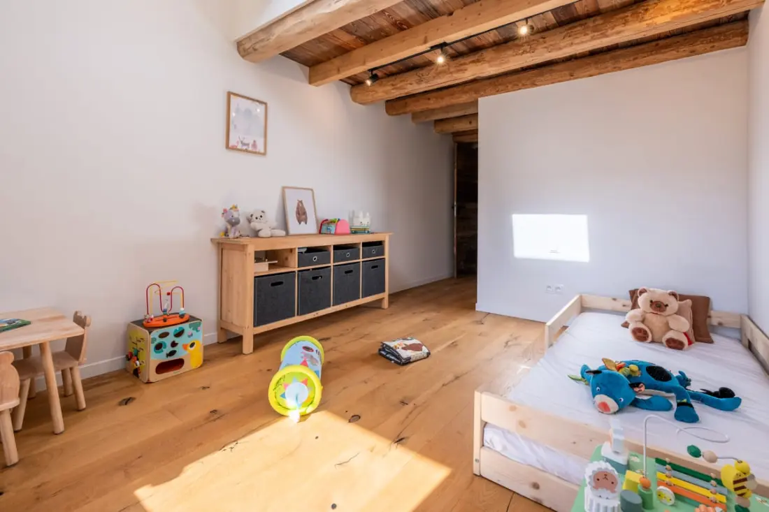 Loft kilátással a Mont Blanc-ra és a Bossons-gleccserre