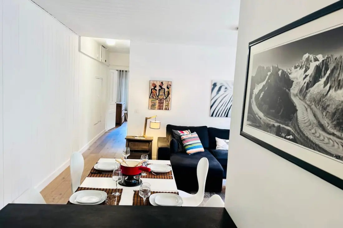 Szép apartman Au Coeur De Chamonix