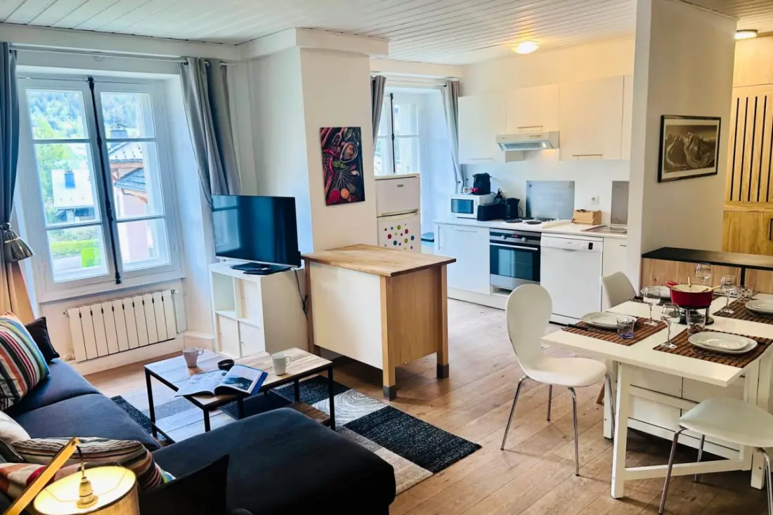Szép apartman Au Coeur De Chamonix