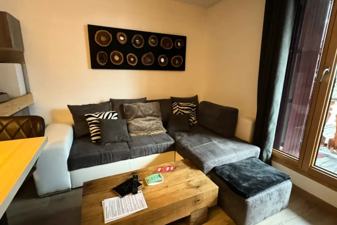 Középső apartman Le Mont Blanc kilátással