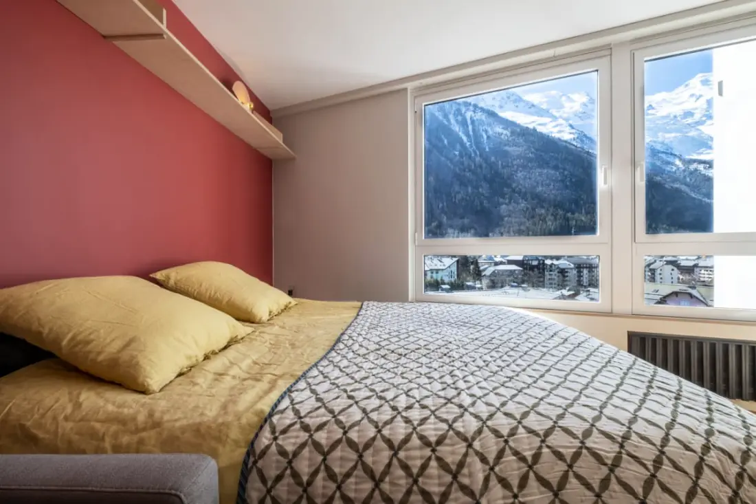 Charming Studio Mont Blanc at Pool