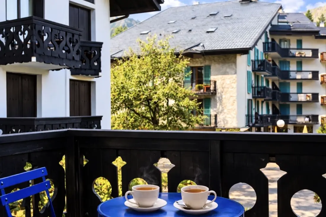Nid Douillet közelében Chamonix