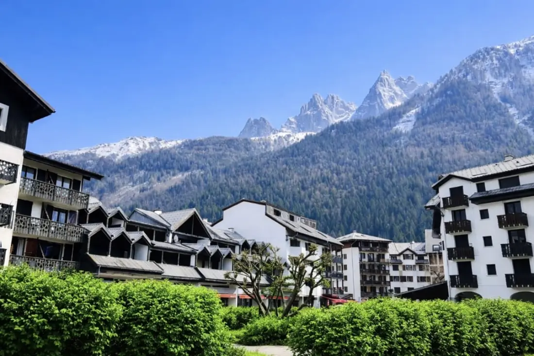 Nid Douillet közelében Chamonix
