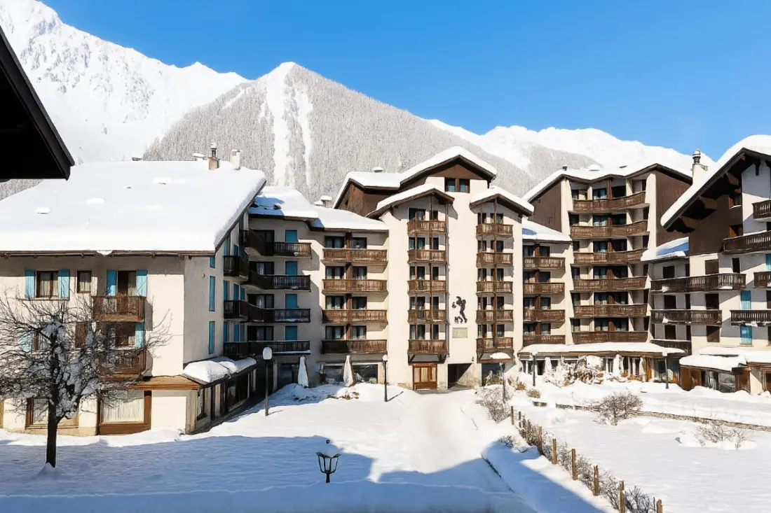 Nid Douillet közelében Chamonix