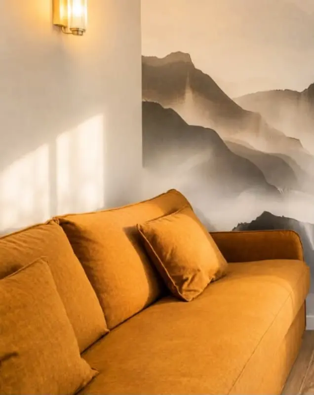 Studio with Full South Terrace és Mont-blanc View