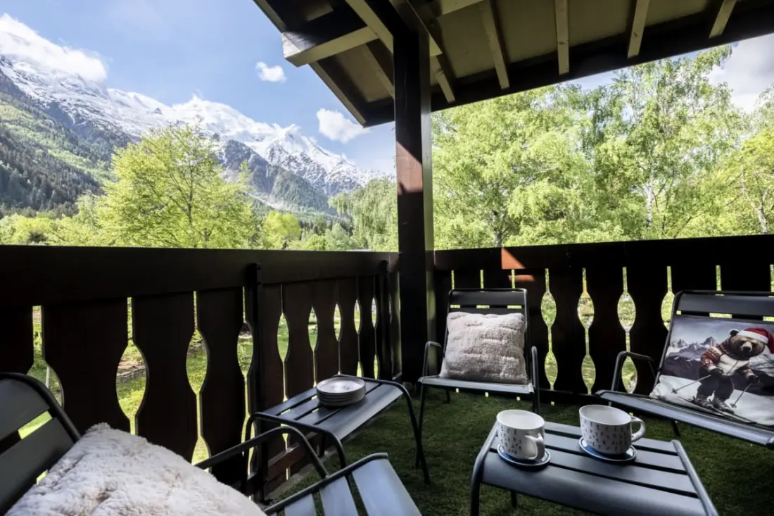 Superb Apt Mont-blanc Nézet a Balconies