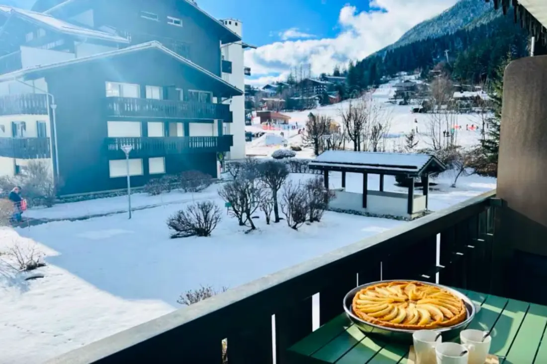 Felújított Studio Mont Blanc View