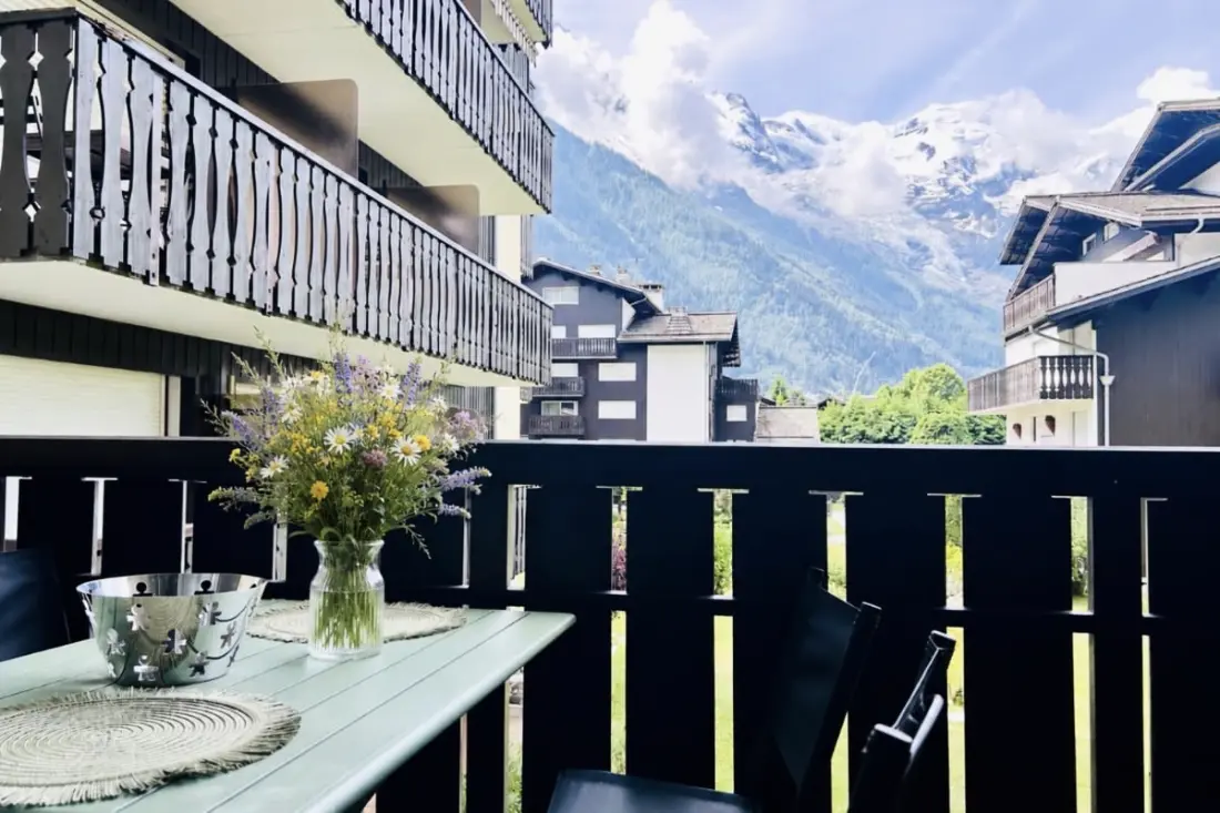 Felújított Studio Mont Blanc View