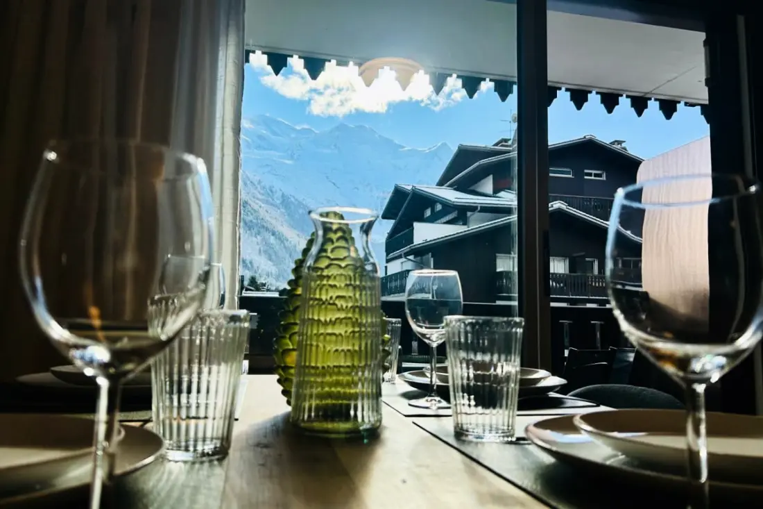Felújított Studio Mont Blanc View