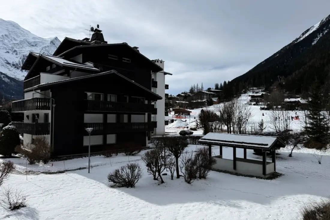 Felújított Studio Mont Blanc View