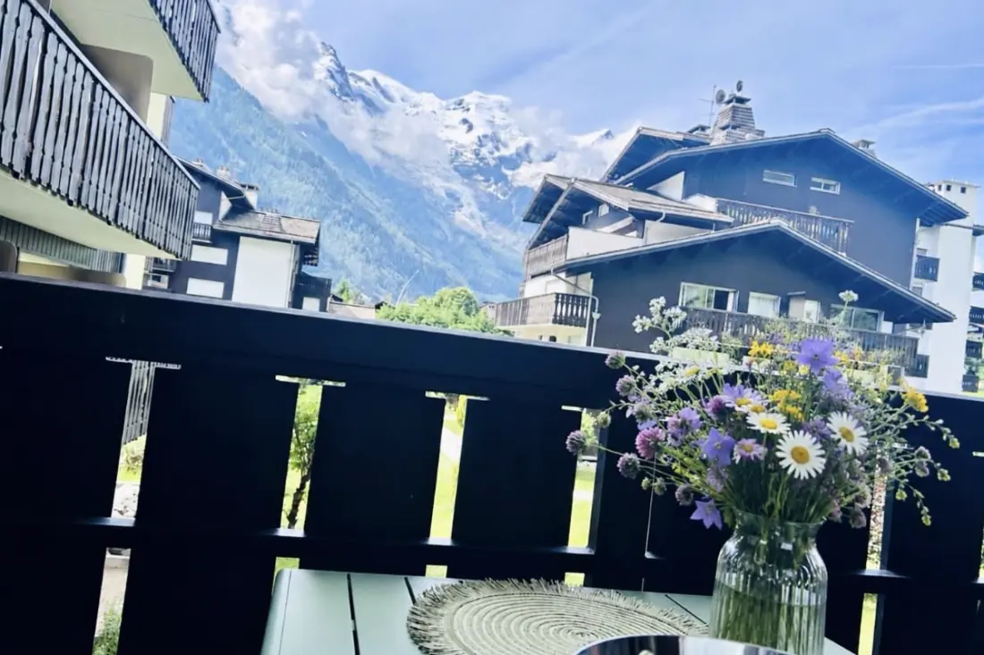 Felújított Studio Mont Blanc View