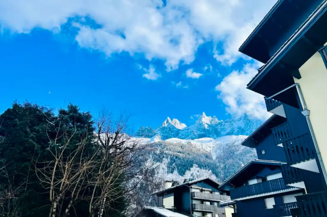 Felújított Studio Mont Blanc View