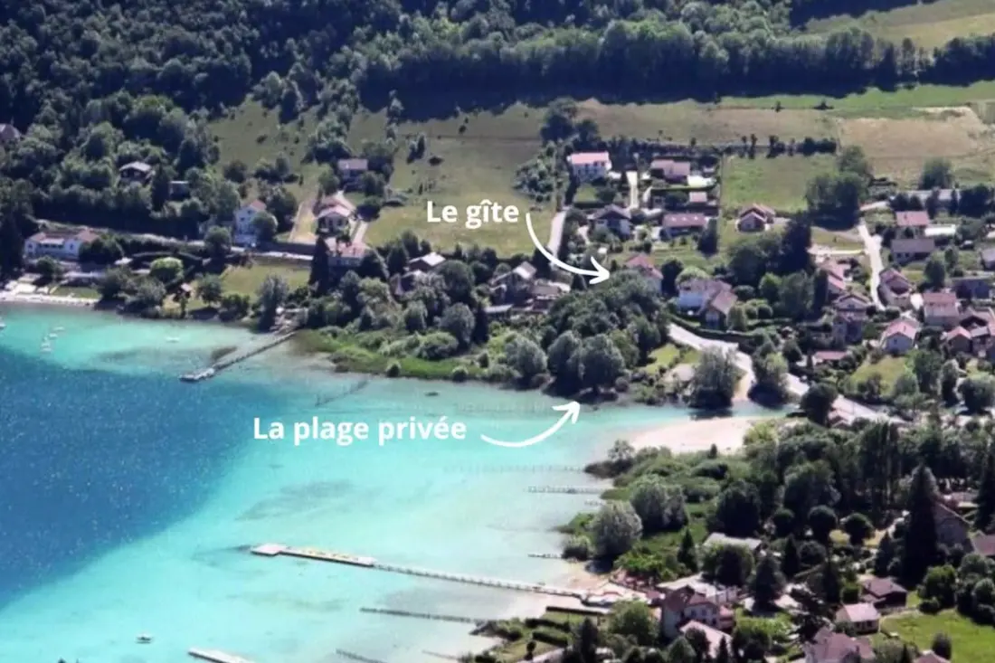 Le Lac Bleu Residence, Private Beach Lake Paladru