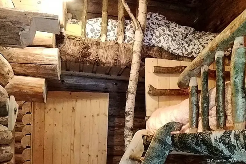 Gîte de France Die Sicherung des Loggers - authentische Kabine 3 Ohren