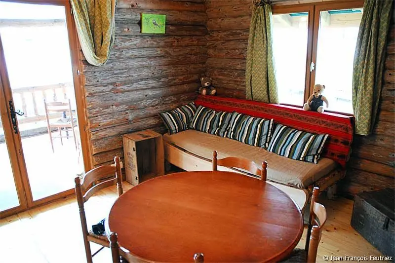 Gîte de France Die Sicherung des Loggers - authentische Kabine 3 Ohren