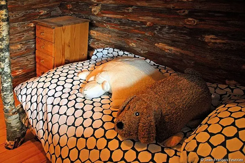 Gîte de France Die Sicherung des Loggers - authentische Kabine 3 Ohren
