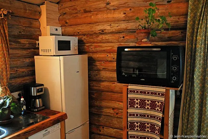 Gîte de France Die Sicherung des Loggers - authentische Kabine 3 Ohren