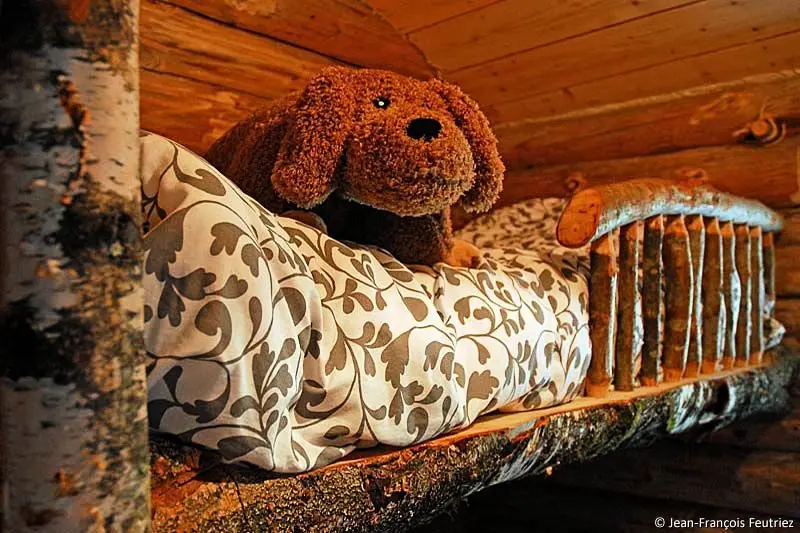 Gîte de France Die Sicherung des Loggers - authentische Kabine 3 Ohren
