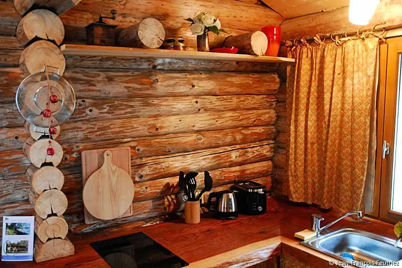 Gîte de France Die Sicherung des Loggers - authentische Kabine 3 Ohren